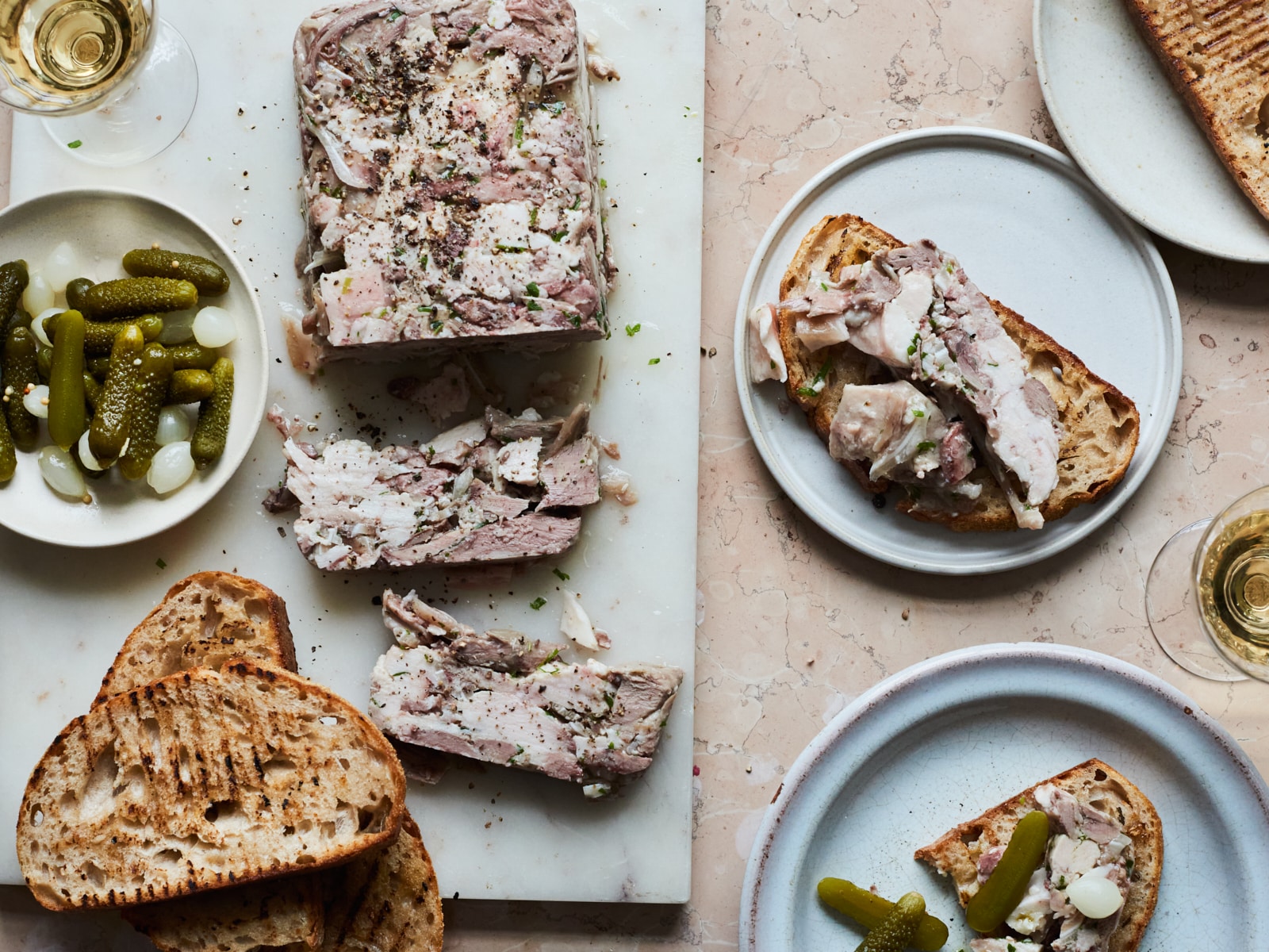 Brawn made from Borough Market ingredients