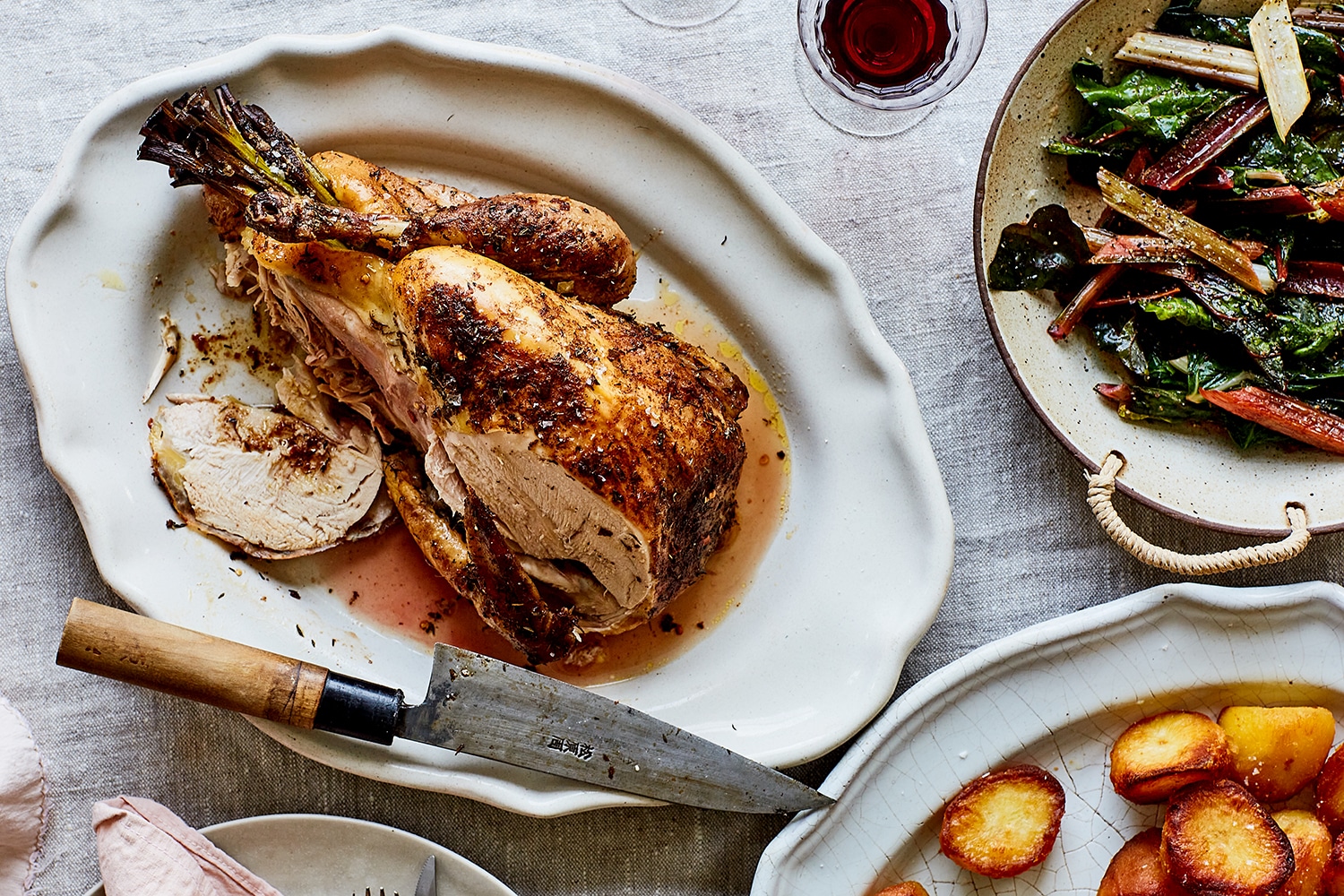 Jollof spiced guinea fowl