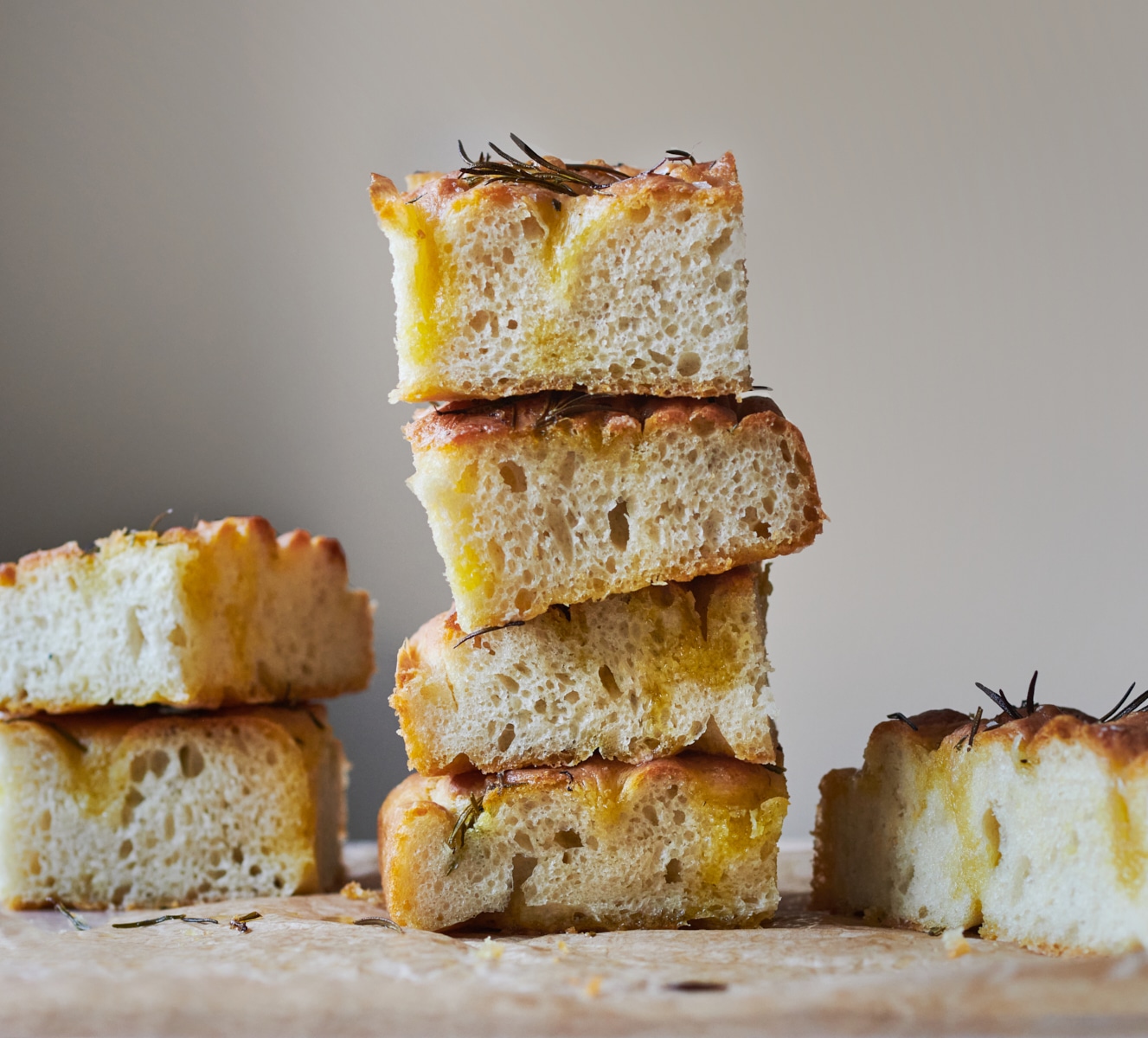 Olive oil bread made using Borough Market ingredients