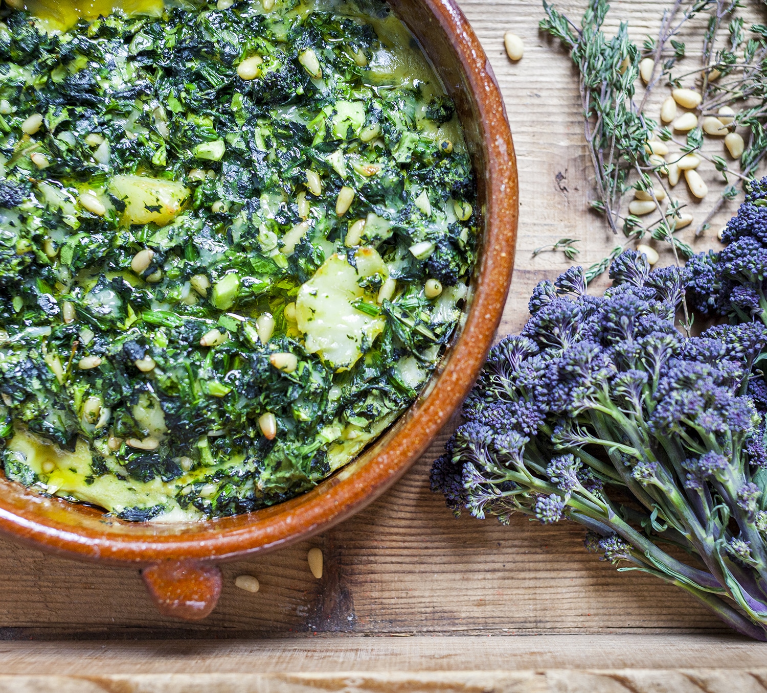 A dish of tian, made with Borough Market ingredients