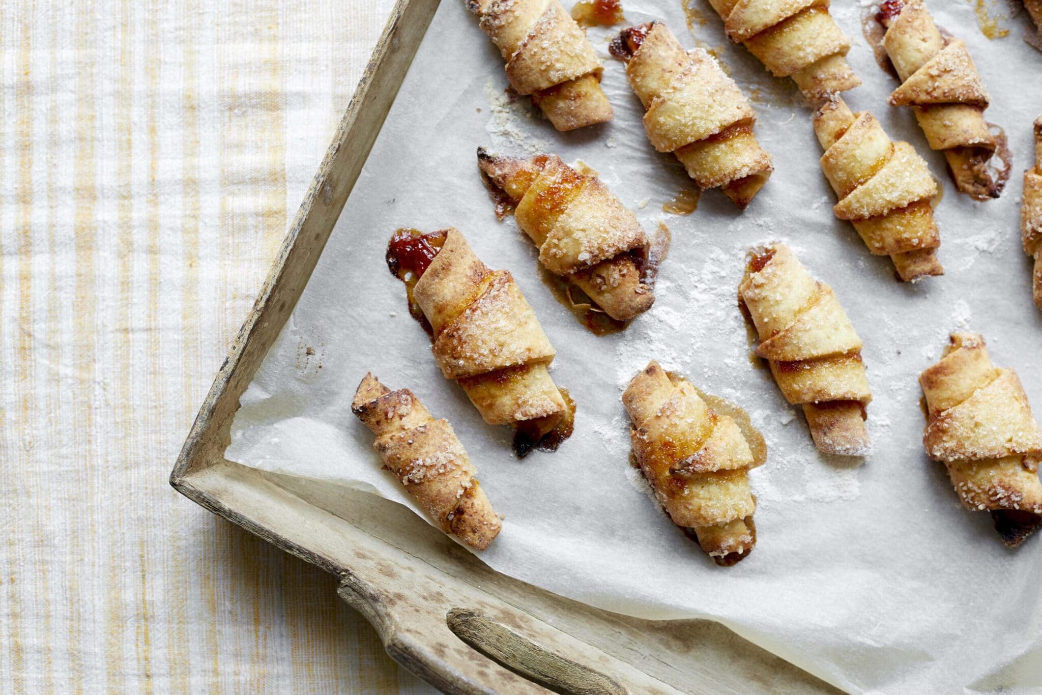 Rogalyky (curd cheese biscuits) 2