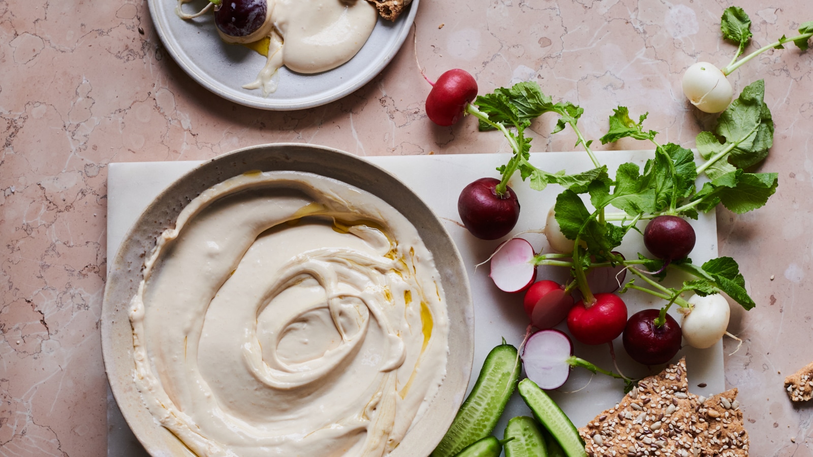 Whipped smoked cod's roe made from Borough Market ingredients