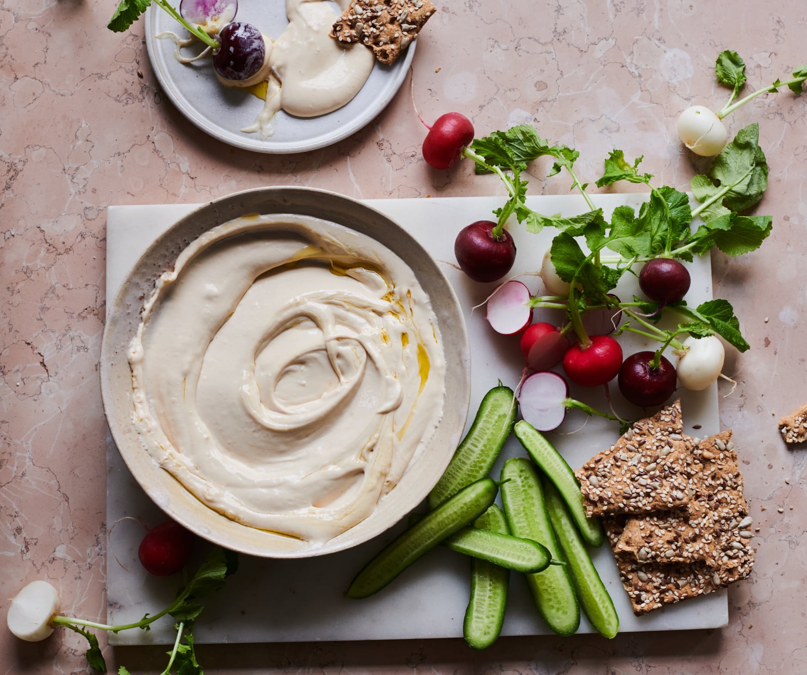 Whipped smoked cod’s roe made from Borough Market ingredients