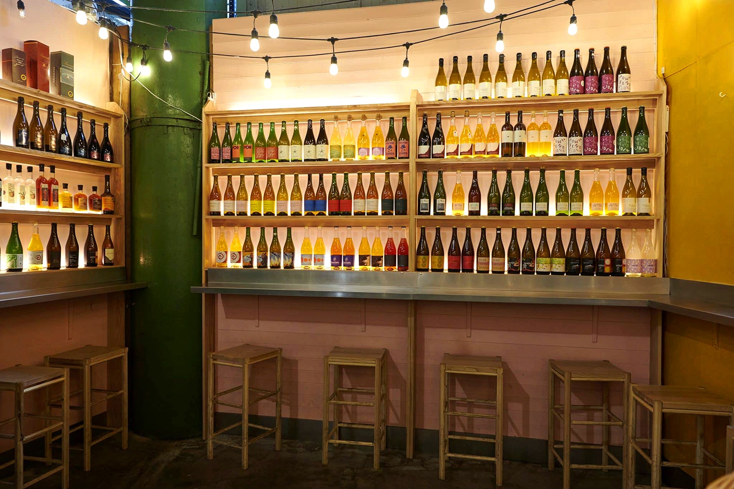 The London Cider House stand at Borough Market